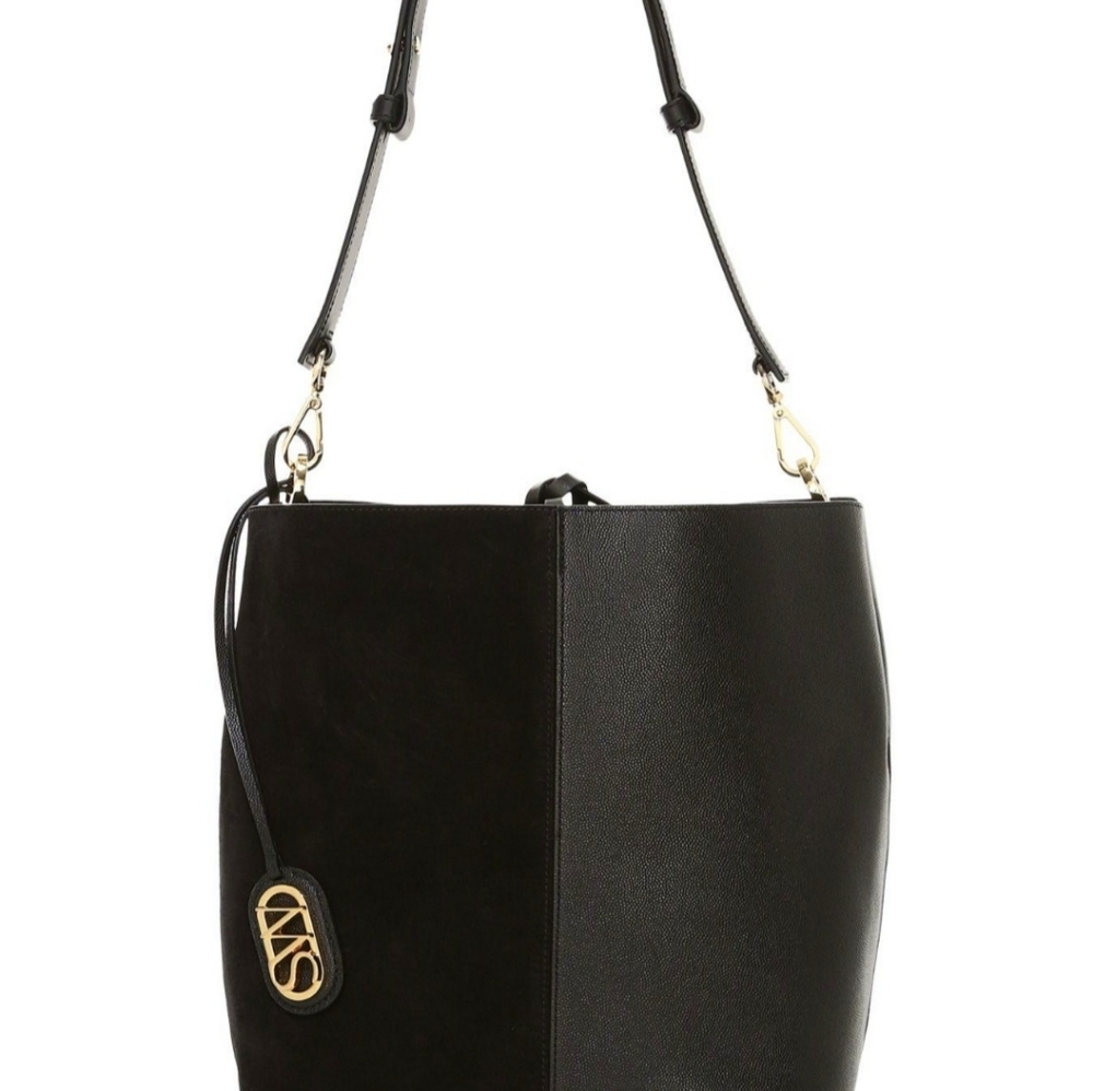 Stuart Weitzman Black Bucket Purse